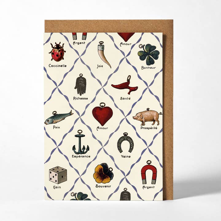 Tarjeta de felicitación - Charms para venta al por mayor de Roomytown