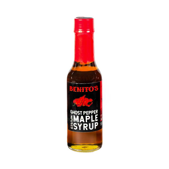 Vermont Condiment/ Benito's Hot Sauce - Wholesale Maple Syrup - Ghost Pepper Infused Maple Syrup