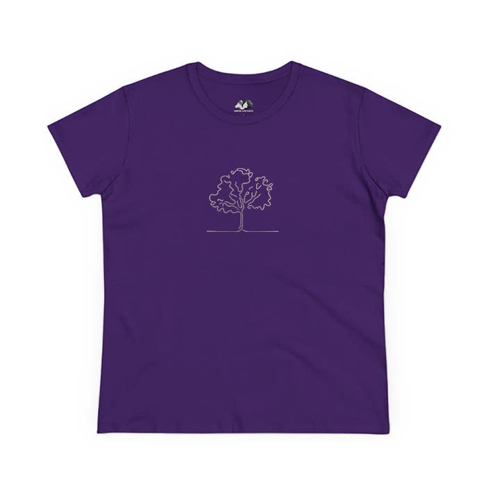 Running With Wolves - Wholesale Screen Printed T-Shirt - Women's - Natures Design - 100% Cotton Minimalist Vintage Nature Tee4