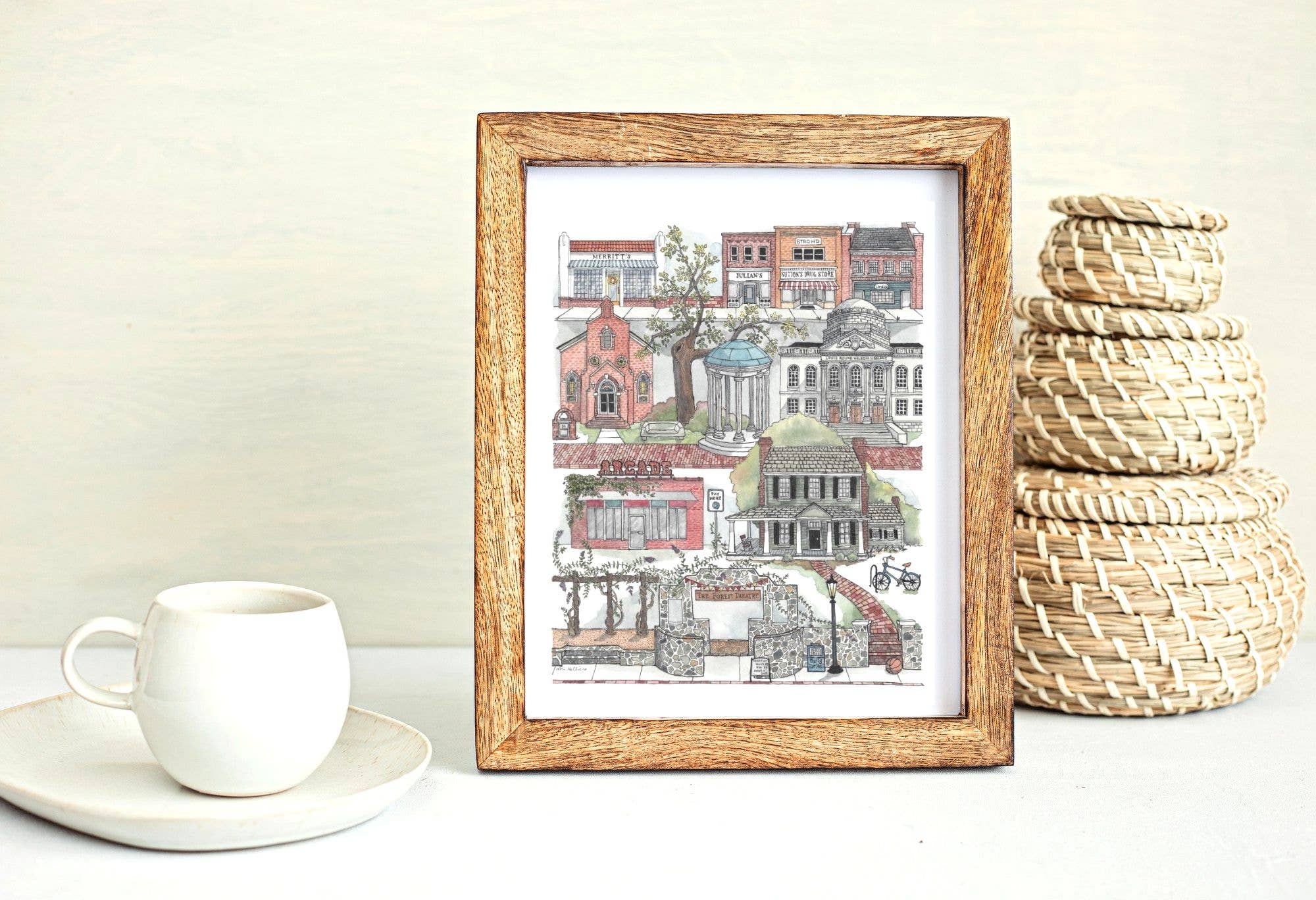 Papermill Creative - Wholesale Stationery/Notecard Set - Chapel Hill, North Carolina notecard1