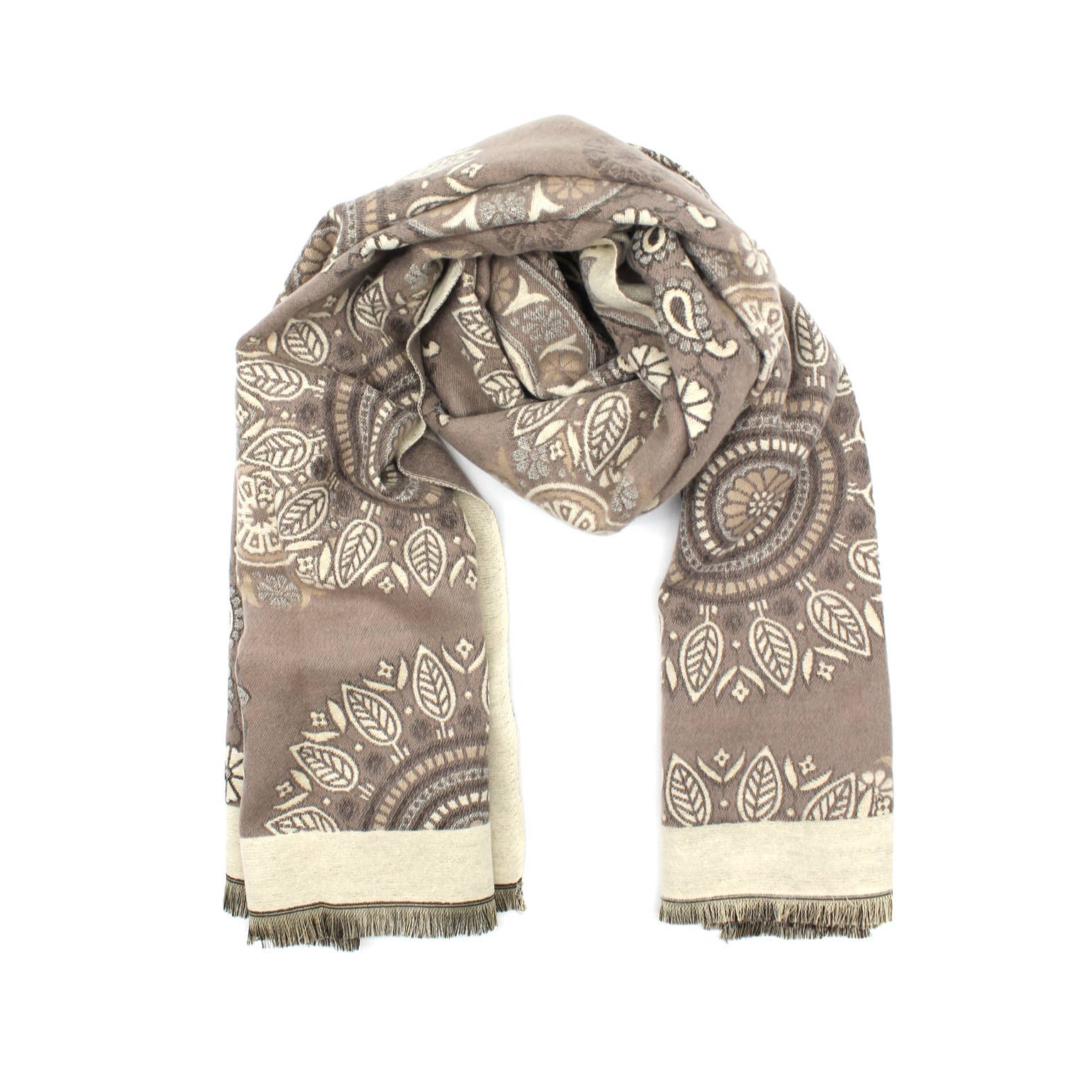 Vimoda - Wholesale Scarf - Women's - Thick floral print scarf2