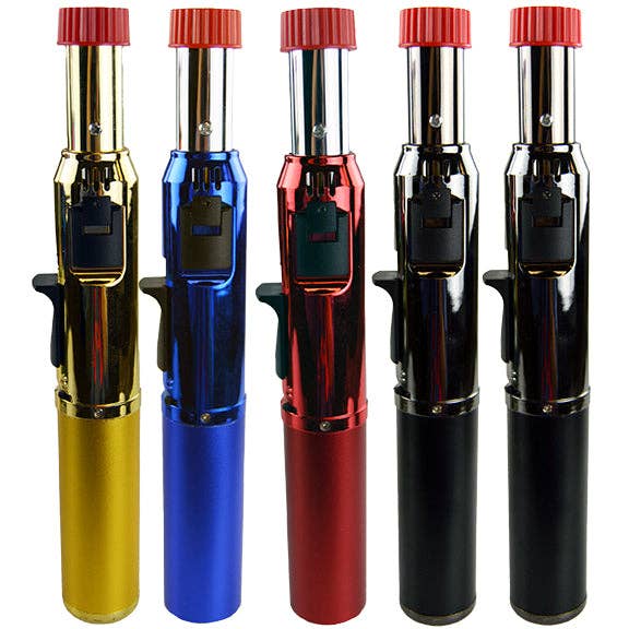 Novelty Closeout - Wholesale Lighter - Smokezilla JUMBO Tank Torch Lighter Assortment- 6/Pack