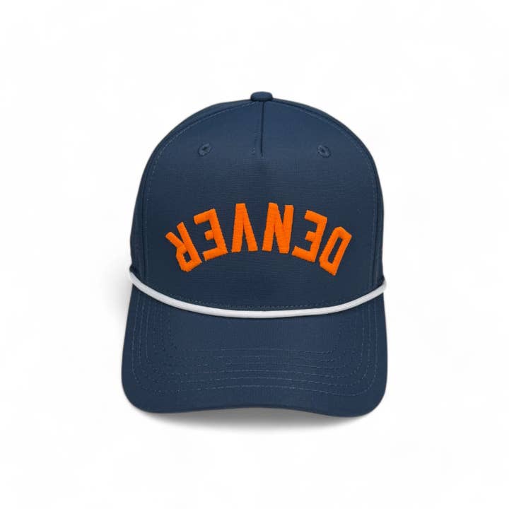 DENVER - Upside Down Navy Rope Hat for wholesale on Faire