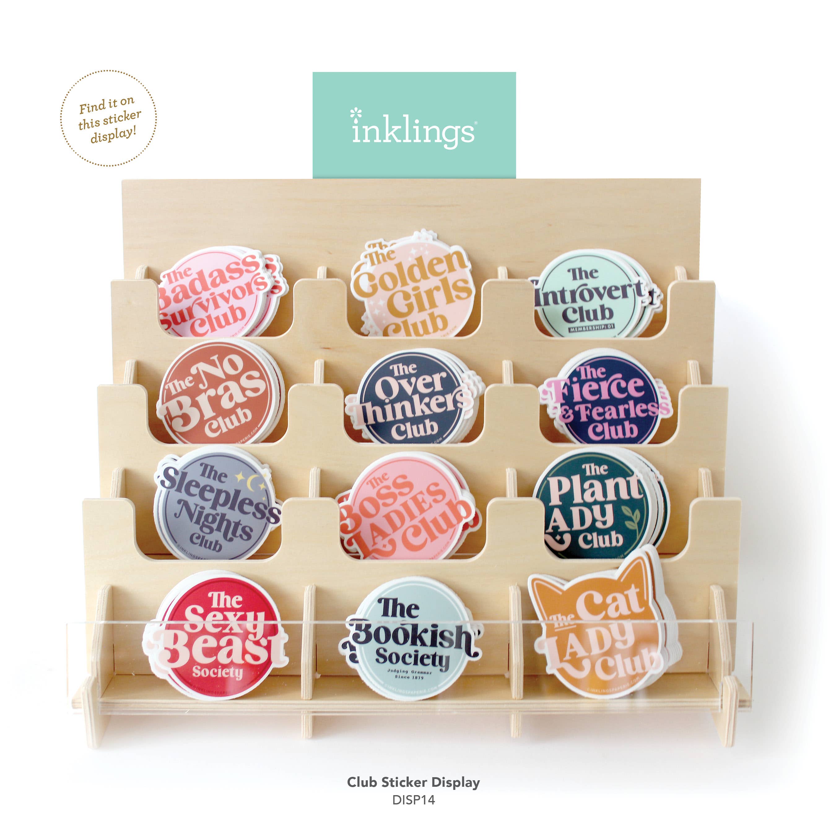 Inklings Paperie - Wholesale Sticker - Vinyl Sticker -  Golden Girls Club1