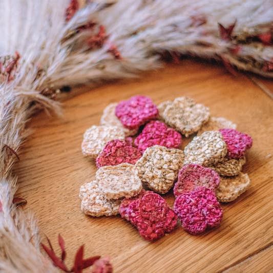 Happy Crackers - Wholesale Pet Treats - Dog - Red beet crackers1