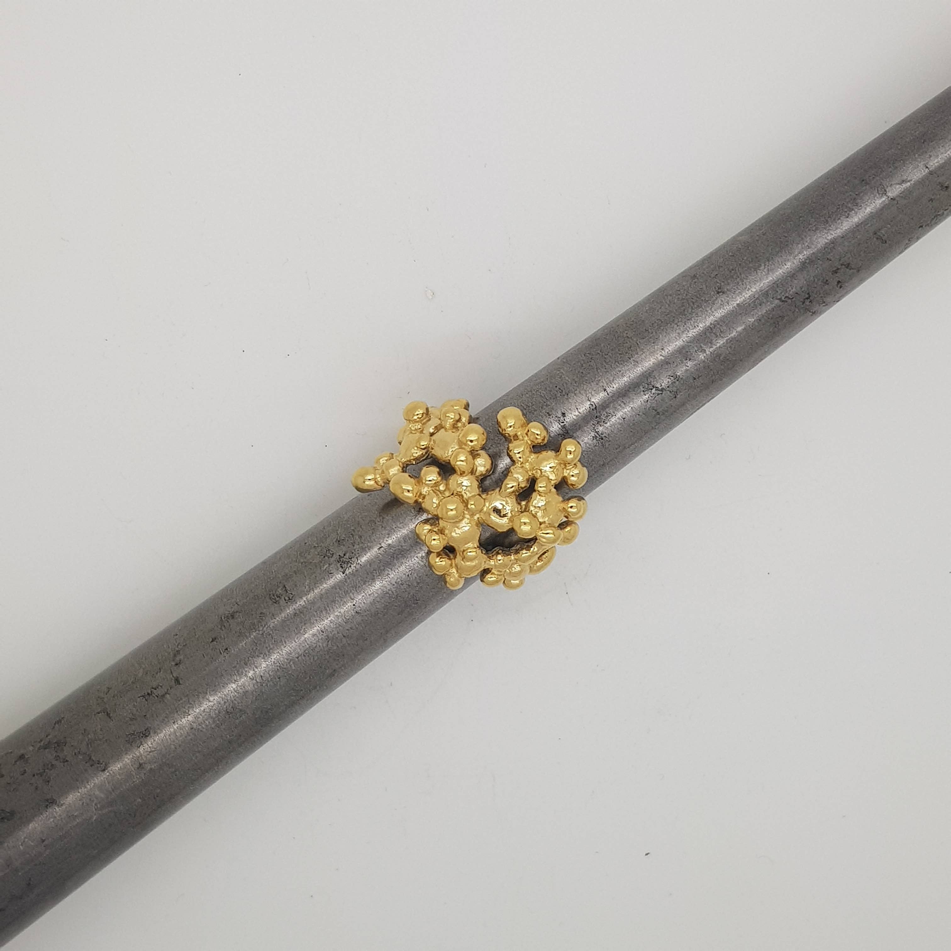 ALEGRIA B. - Wholesale Cocktail/Statement Ring - WIDE VERMEIL RING1