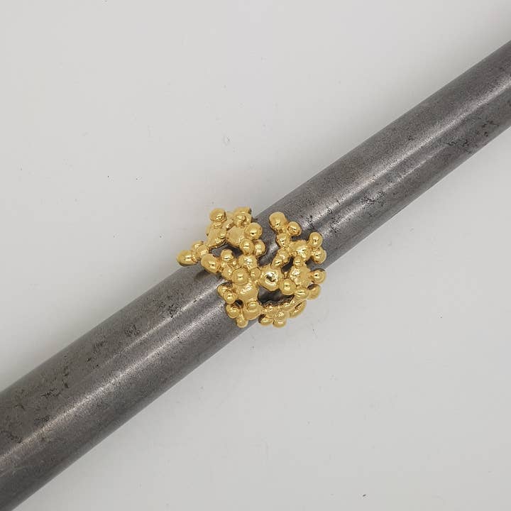 ALEGRIA B. - Wholesale Cocktail/Statement Ring - WIDE VERMEIL RING1