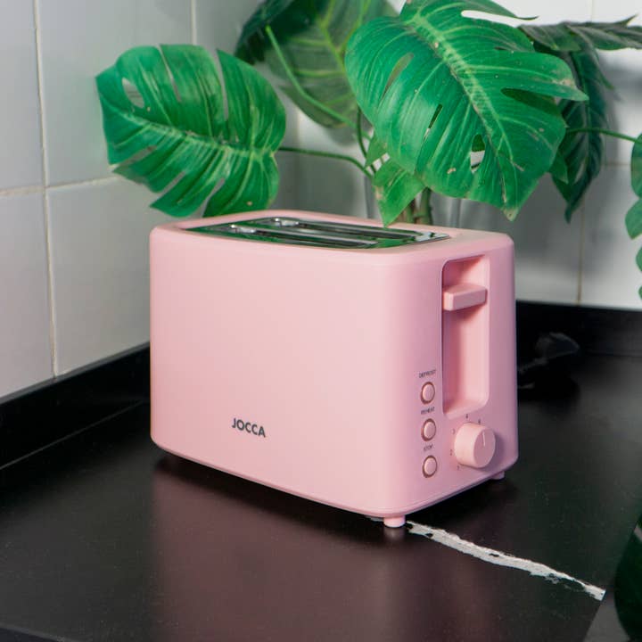 JOCCA – wholesale Brödrost – 2-skivors rosa brödrost