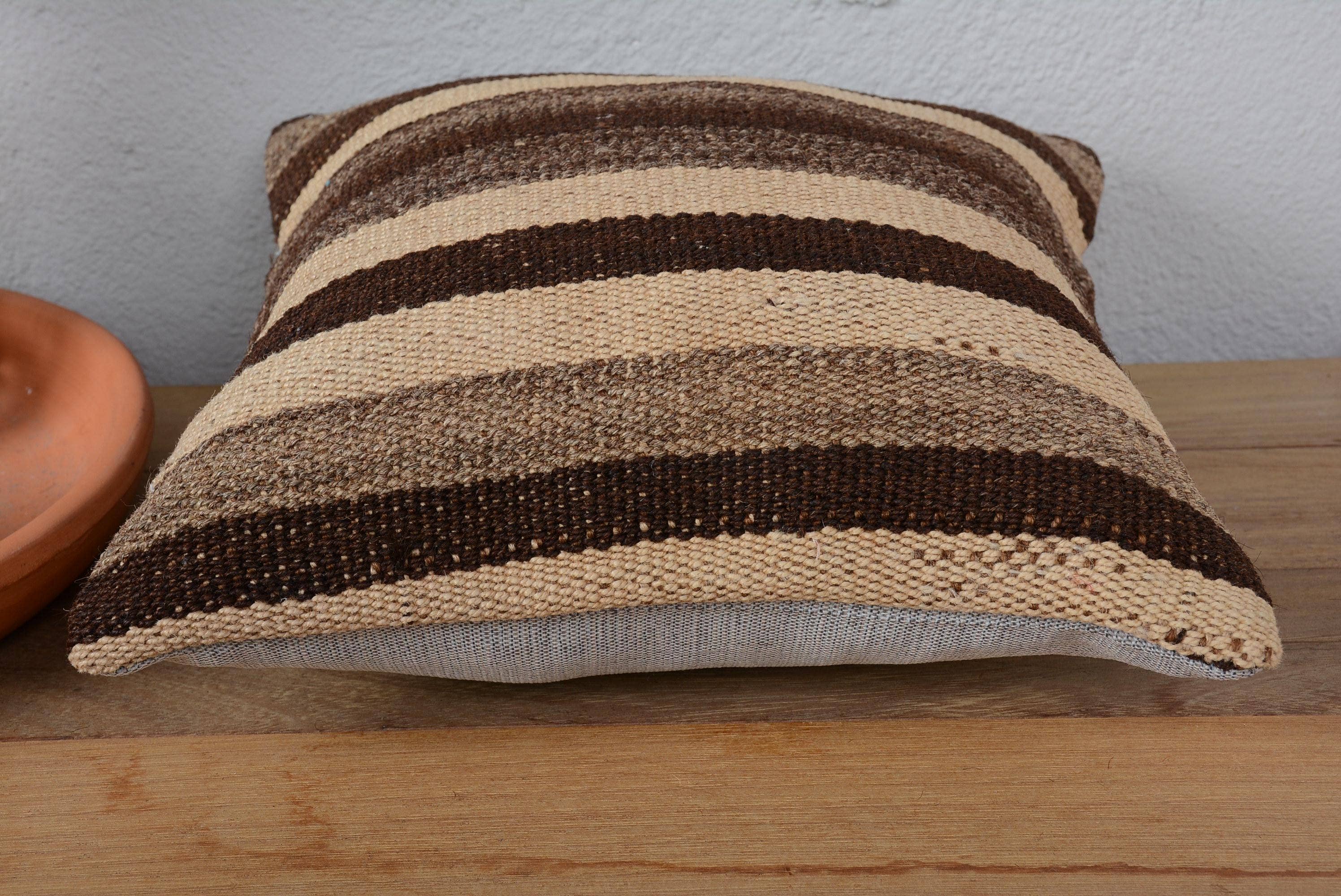 Kilim Pillow Decors - Wholesale Throw Pillow Cover - 12x12 Turkish Kilim Sofa Pillow Cushion Sham Set4