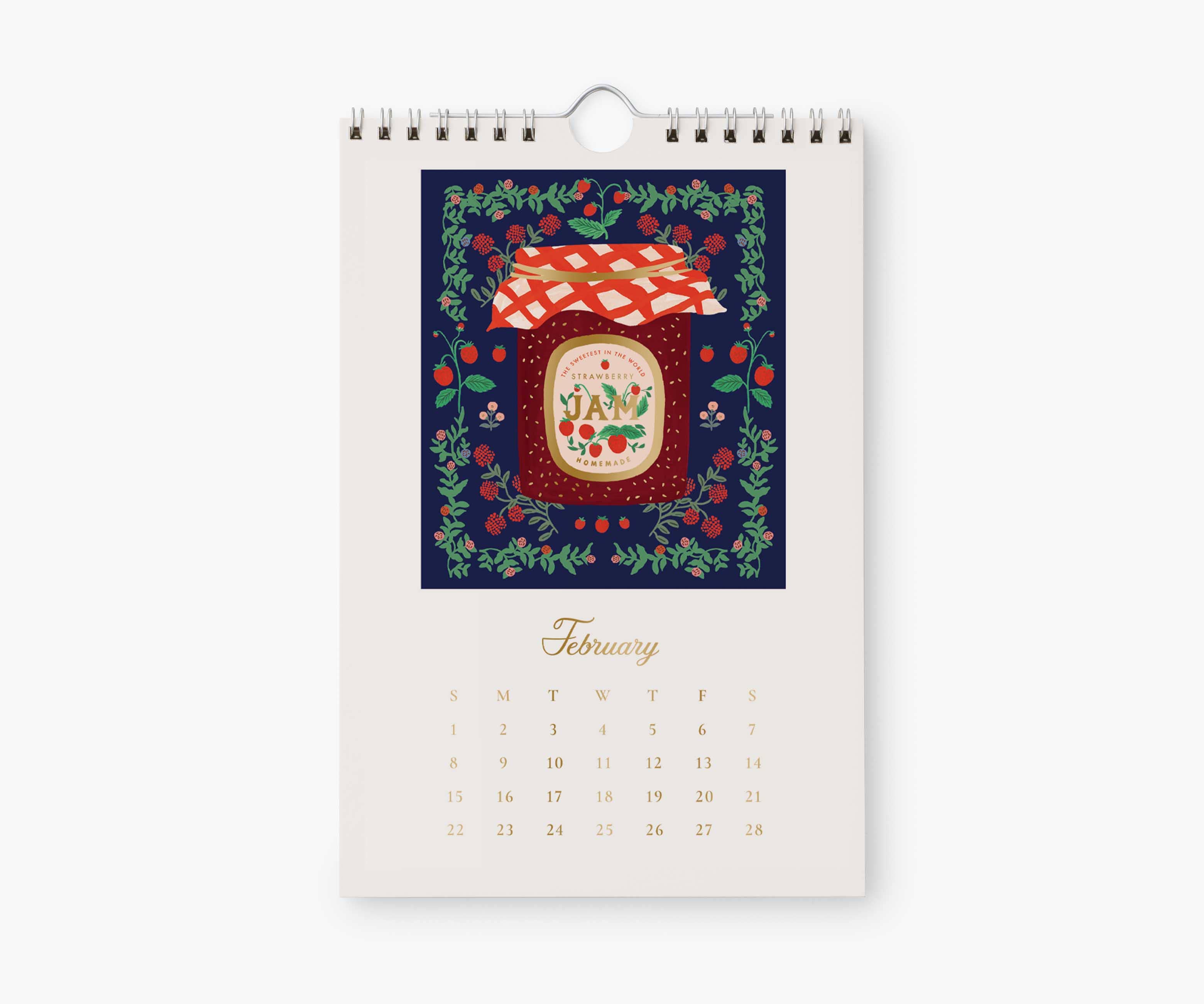 Rifle Paper Co. - Wholesale Calendar - 2026 Country Farm Kitchen Calendar (6x9)2