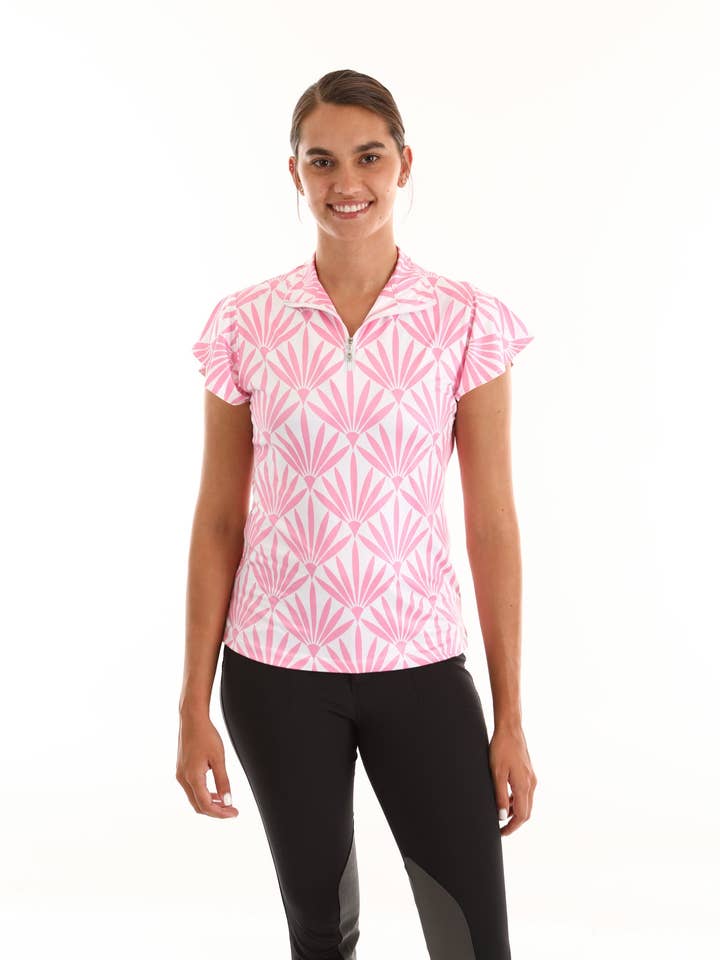 Kurzarm Rosa für den Großhandel von All Things Equestrian
