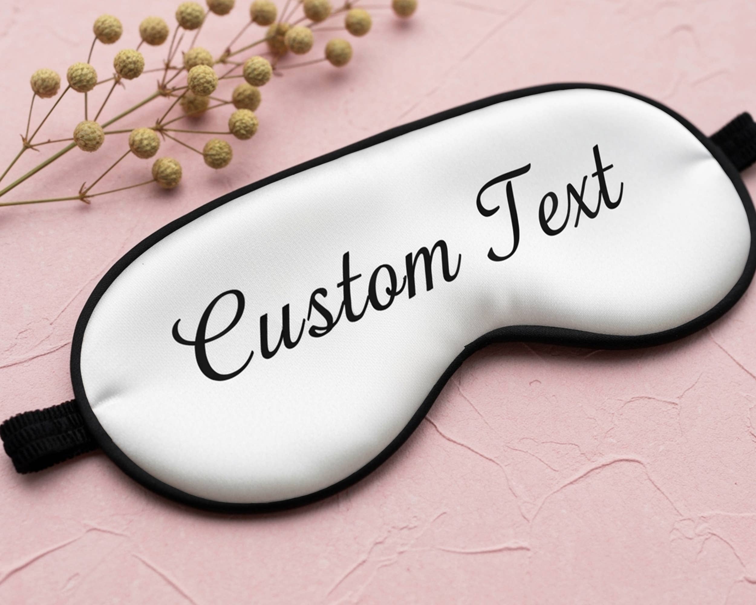 The Blissful - Wholesale Sleep/Eye Mask - Personalized Satin Sleep Eye Mask4