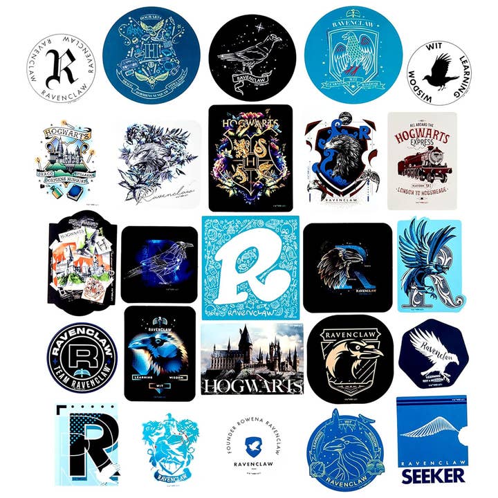 Conquest Journals - Wholesale Sticker - Harry Potter Ravenclaw Decals (60-Pack)6