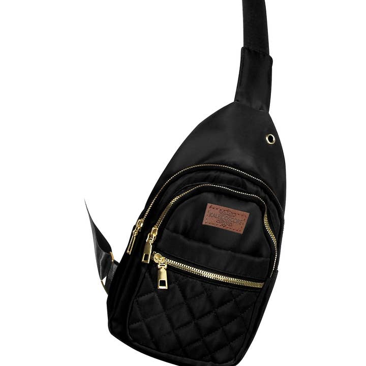 Kaleidoscope Accessories - Wholesale Crossbody Bag - Women's - Light Nylon Sling Bag, 6 Assorted