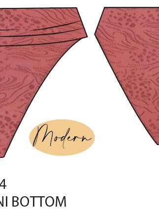 Dame Bikini Bikini Bottom - Rød for engroshandel hos Cupshe