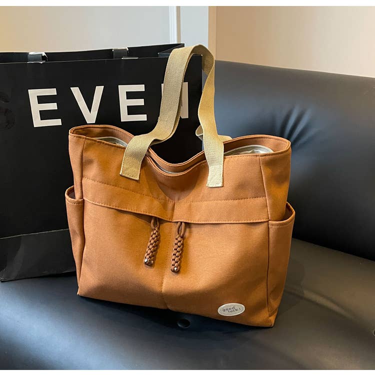 wandf - Wholesale Tote Bag - Women's - Large Capacity Canvas Fashion Women's Tote Bag Shoulder Bag8