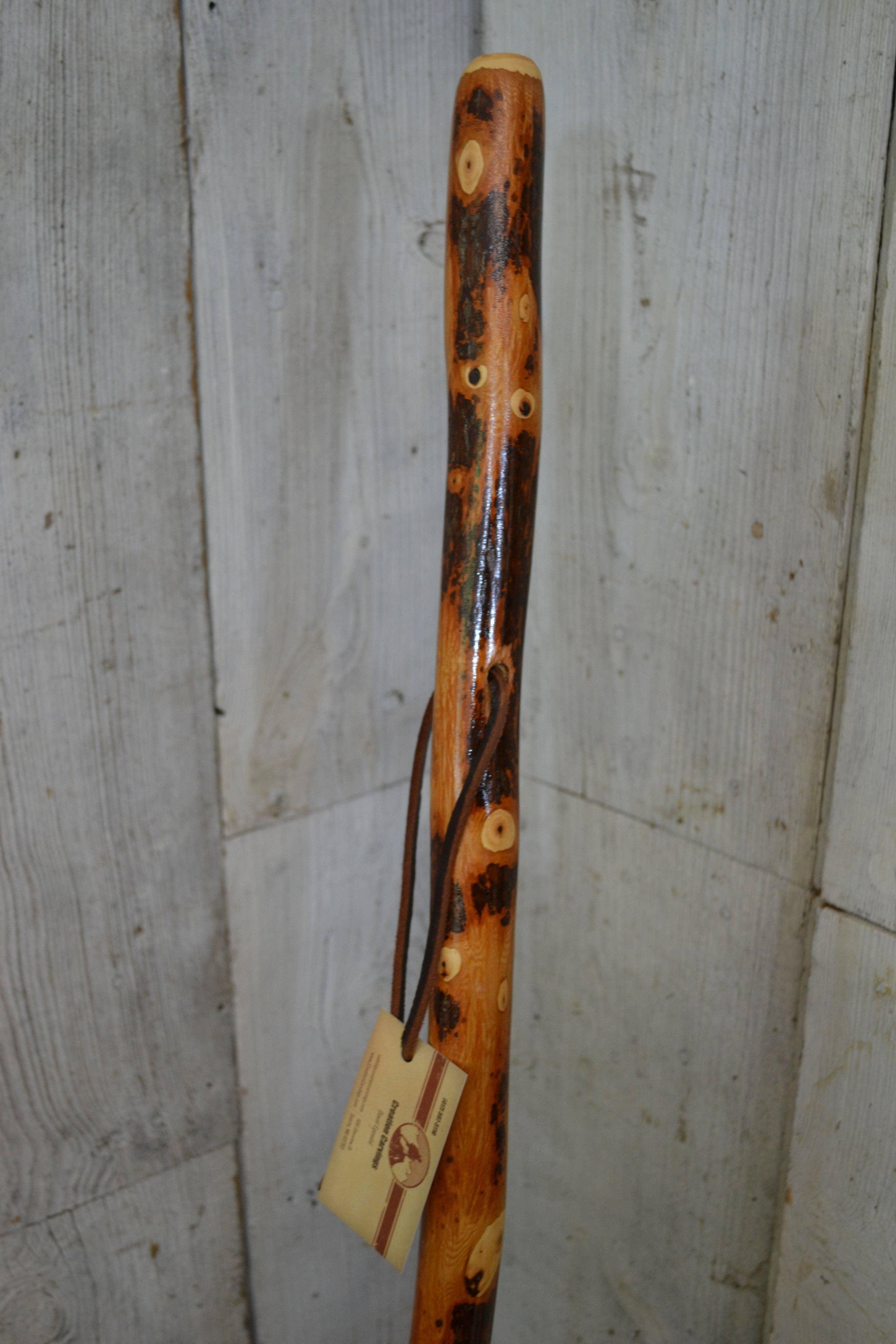 Creation Carvings LLC - Wholesale Sporting Accessories - Walking Stick, Up to 60" Adult Hardwood Hiking Staff + Made in USA5