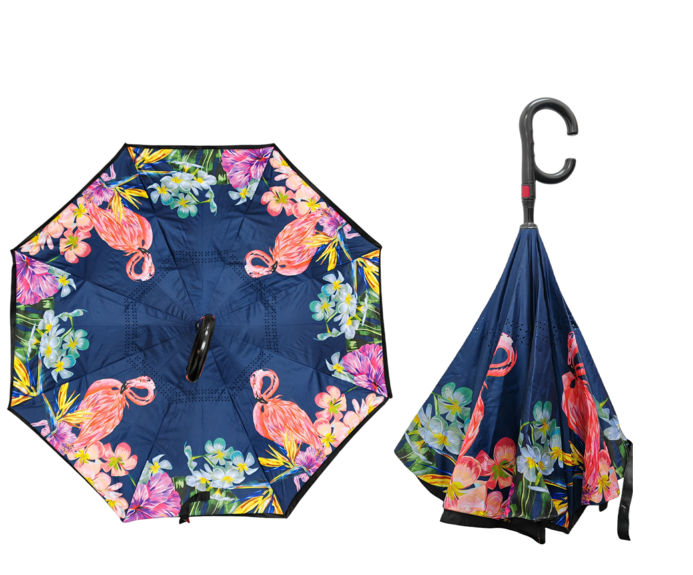 Superbia - Wholesale Umbrella - Women's - Inverted Automatic-Opening Printed Upside Down Umbrella11