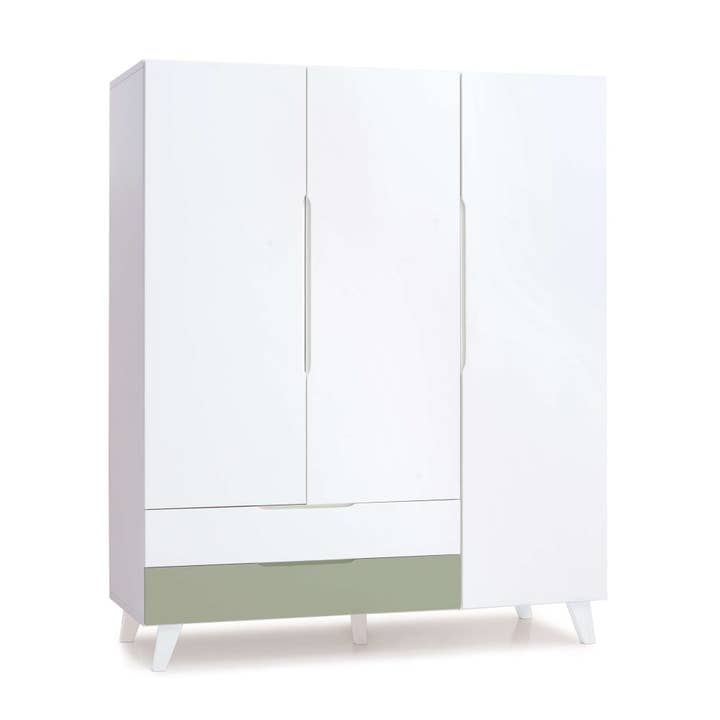 Alondra Baby - Wholesale Bedroom Furniture - Large children's wardrobe (3 doors) · Style Plus+4