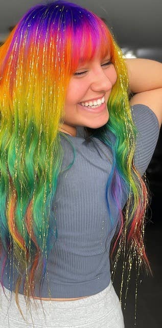 Tinkabelle Hair - Wholesale DIY Craft Kit - DIY Fairy Tinsel Hair Pack4