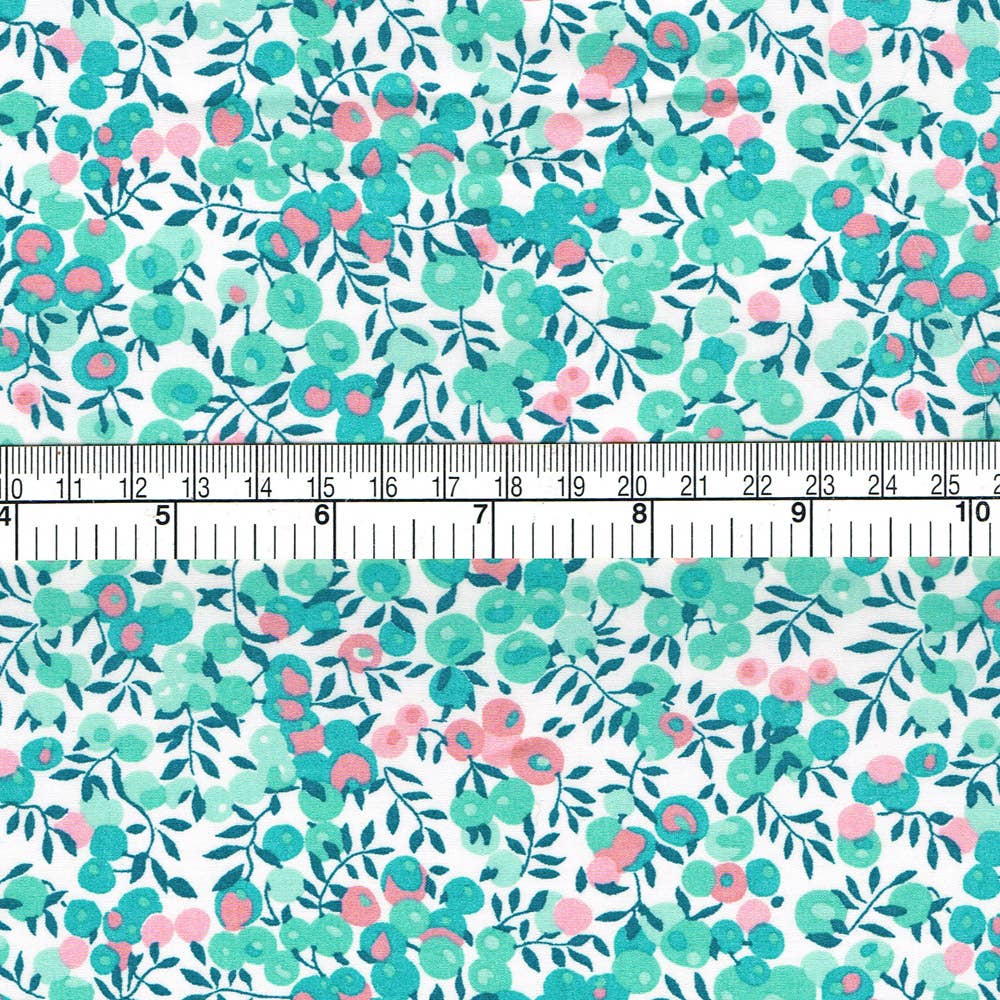 Alice Caroline – Großhandel Stoff – Exklusiver Liberty Tana Lawn Stoff Wiltshire Peppermint X2