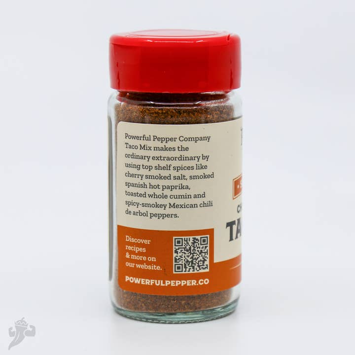 Powerful Pepper Co. LLC - Wholesale Dried Spice Mix - Taco Mix - Wtih Fire Roasted Chili De Arbol Peppers1