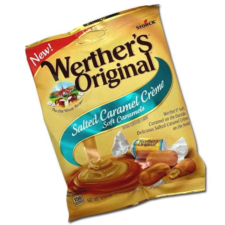 I Got Your Candy - Wholesale Caramel - Werther's Salted Caramel Creme Soft Caramels 4.51oz - 12ct