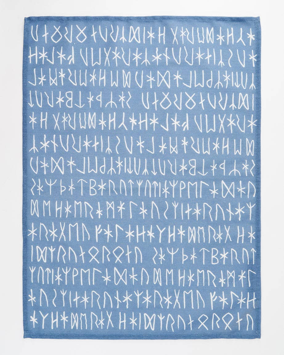 Cognitive Surplus - Wholesale Tea Towel - Norse Runes Tea Towels (Case of 4)0