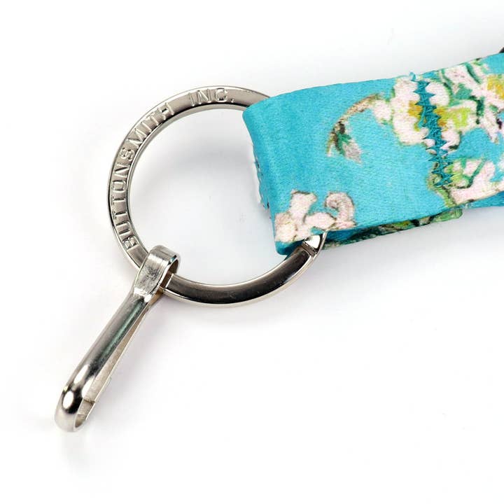 Buttonsmith - Wholesale Lanyard - Unisex - Buttonsmith Van Gogh Almond Blossom Premium Lanyard - Made in USA