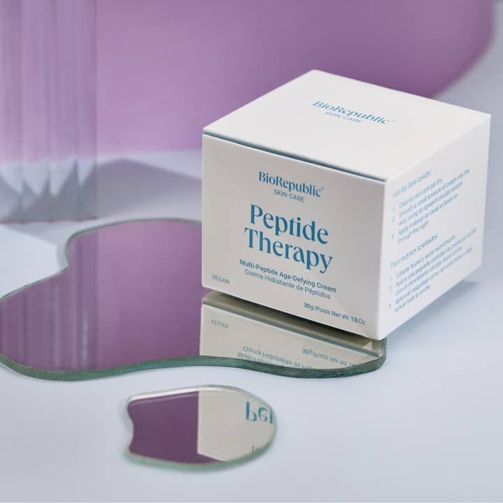 BioRepublic SkinCare - Vente Crème hydratante anti-âge - Crème anti-âge Peptide Therapy4