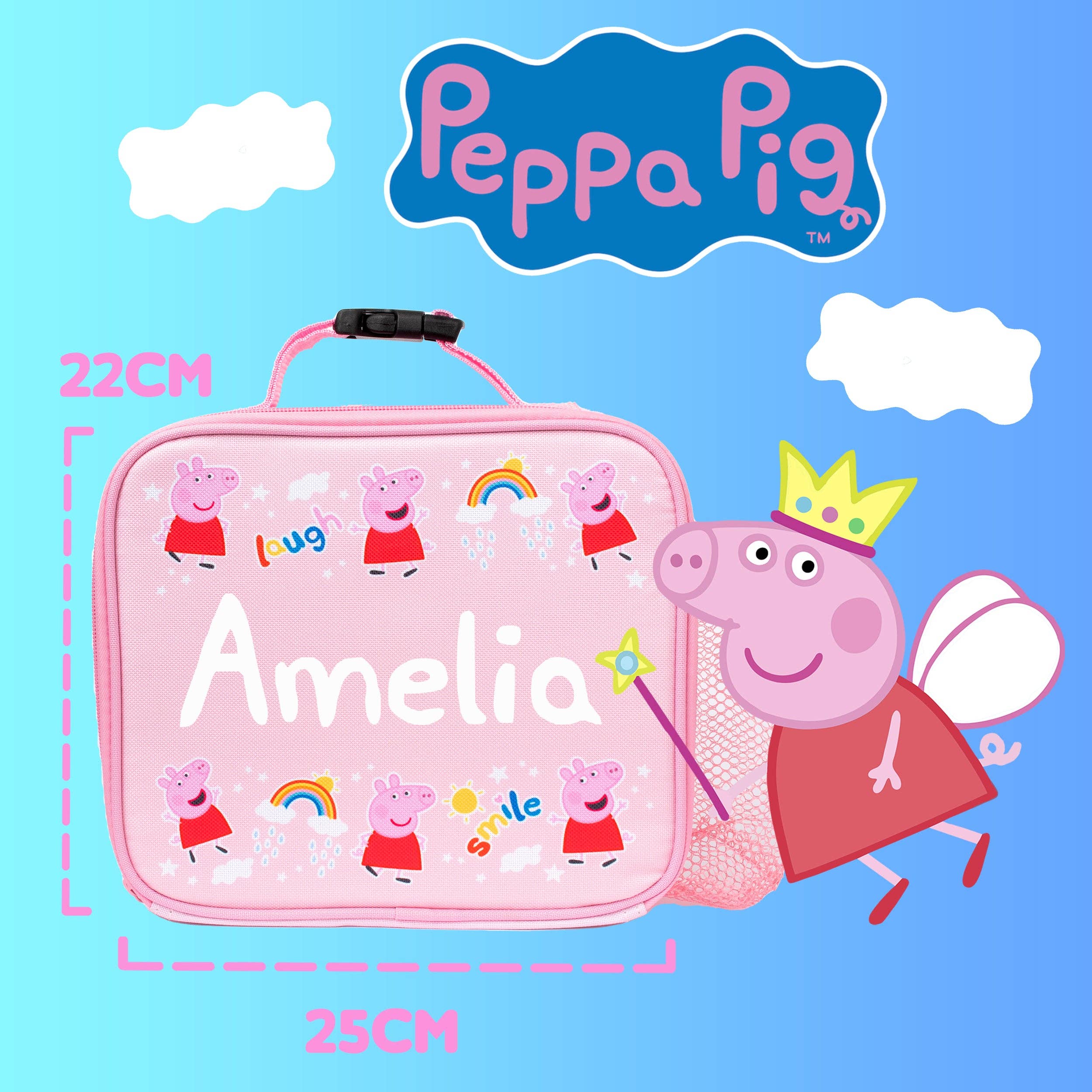 Fringoo Group Ltd - Wholesale Lunch Bag/Box - Kids - Personalised Lunch Bag - Peppa Pig4