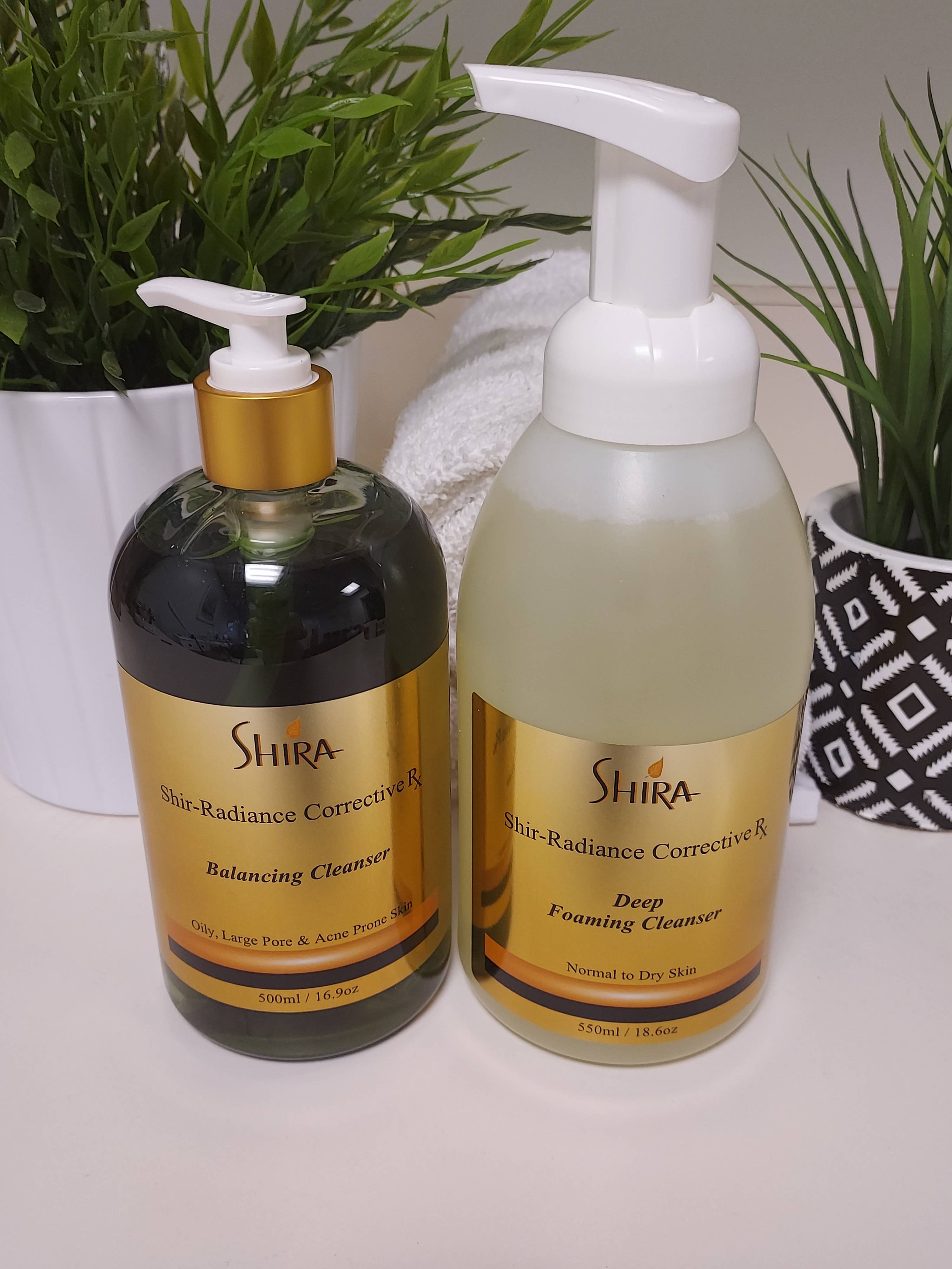 Shira Esthetics - Wholesale Facial Cleanser - Shir-Radiance Corrective RX Deep Foaming Cleanser (550ml)3