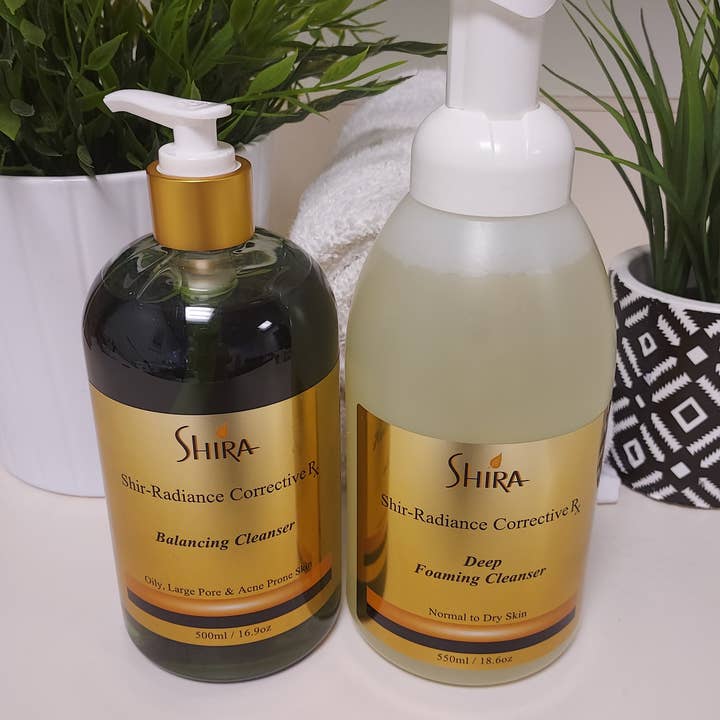 Shira Esthetics - Wholesale Facial Cleanser - Shir-Radiance Corrective RX Deep Foaming Cleanser (550ml)3