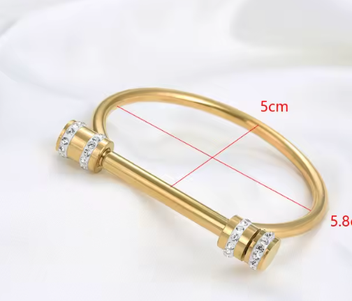 HoopLa – Großhandel Manschettenarmband – Pferdegebiss Armreif - Armspange - Schraubverschluss - Wasserdicht12