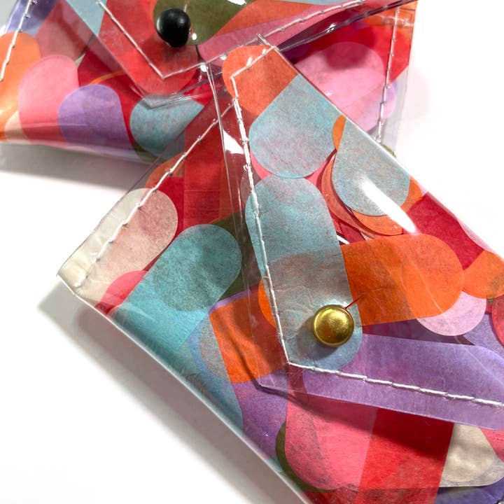 The Paper Curator - Wholesale Card holder – women's - Confetti Wallet No. 7 | Money Holder | Card Wallet3