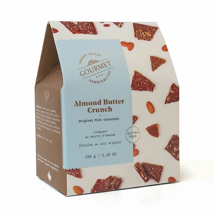 ABC Toffee Original 100g - Milk Chocolate for wholesale by Fraser Valley Gourmet Ltd.