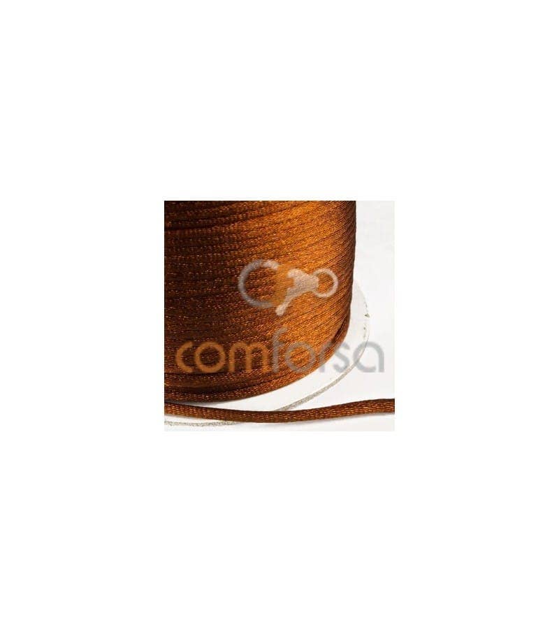 COM FORSA SL - Wholesale Craft Supplies - Copper Coloured Satin Cord 2Mm0