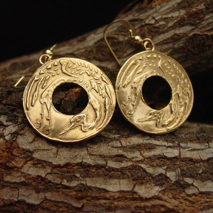 Vis a Vis Jewelry - Wholesale Dangle Earrings - Crane Earrings