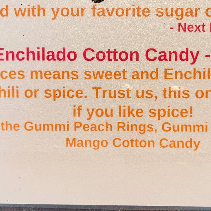 Lush Cotton Candy - Wholesale Cotton Candy - Dulces Enchilado Cotton Candy!!! Spicy Mexican Cotton Candy4