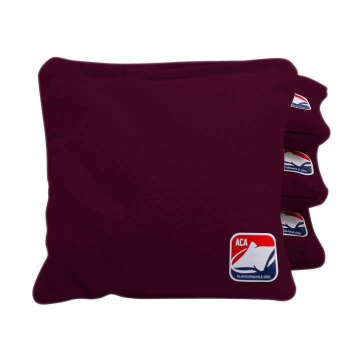 Burgundy Daily 66x Cornhole Bags for wholesale by American Cornhole Association