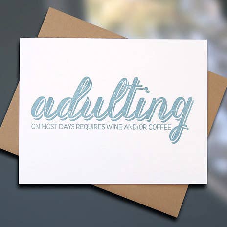 Notekort til voksne - æske med 6 for engroshandel hos Sky of Blue Cards