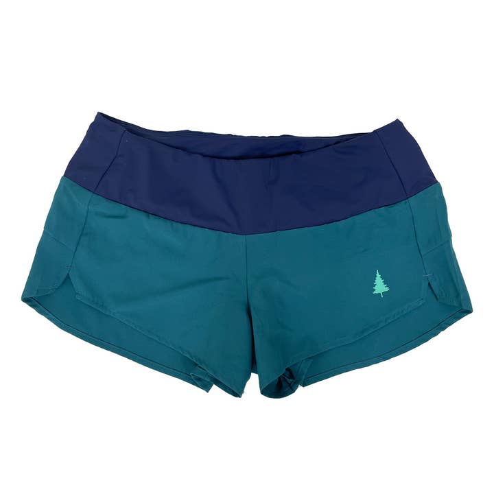 Short Long Haul pour femmes - Vert de mer pour la vente par Territory Run Co