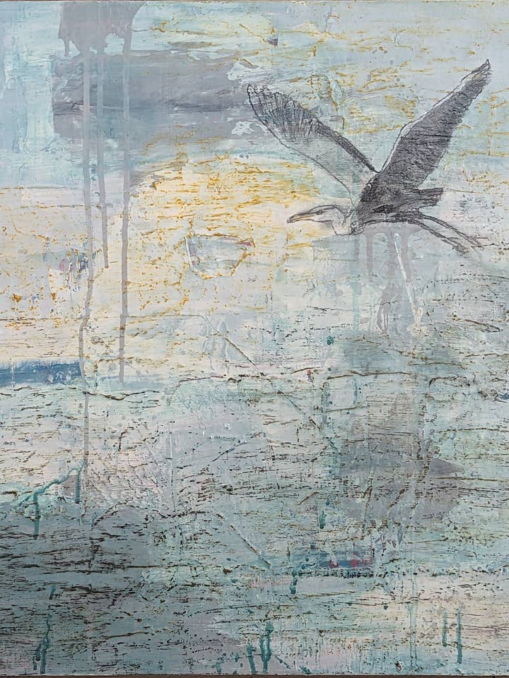 Grace Giclée Kunsttryk for engroshandel hos Driftwood Gallery