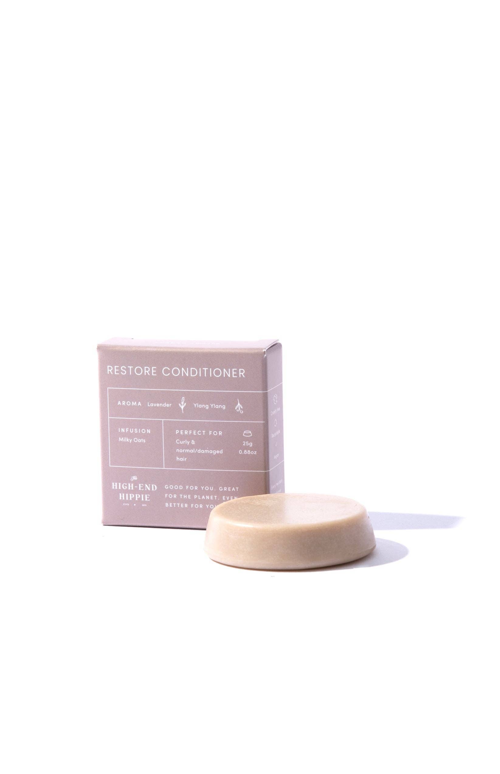 The High-End Hippie - Wholesale Hair Conditioner - Restore Conditioner Bar for Thick, Curly, Normal, Dry/Damage