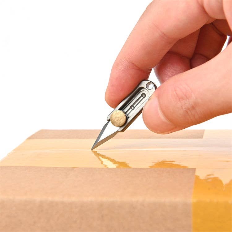 VIGOR – Navalha e suporte por atacado – EDC Liga de Metal de Titânio Leve Mini Pequeno Minúsculo Pequeníssimo12