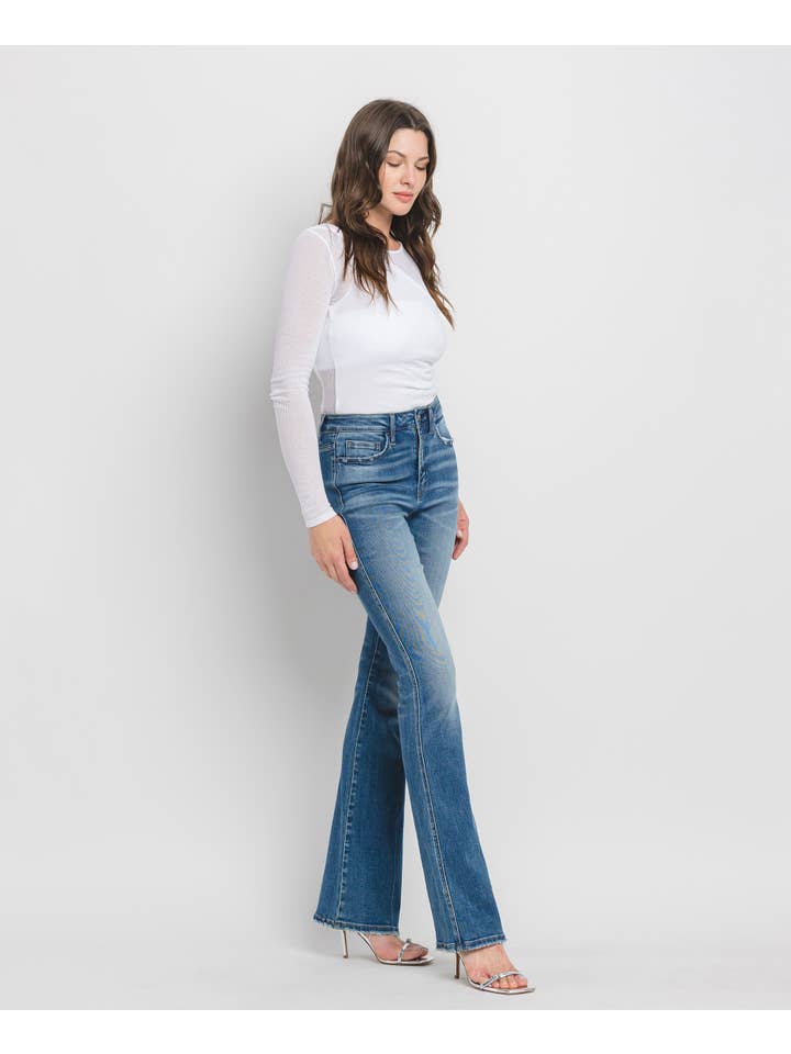 ERR FREE HIGH RISE FULL LENGTH BOOTCUT JEANS F5099 for wholesale on Faire4