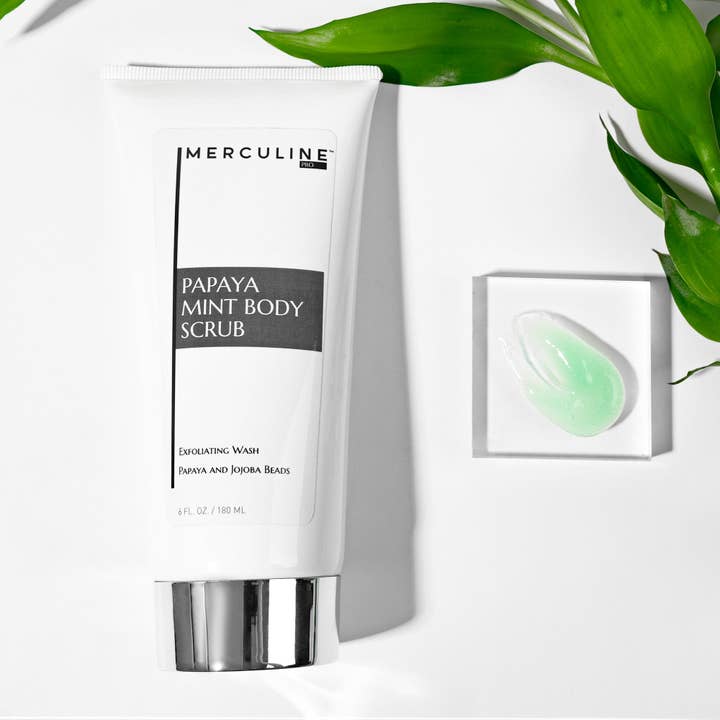 PAPAYA MINT BODY SCRUB for wholesale by MERCULINE