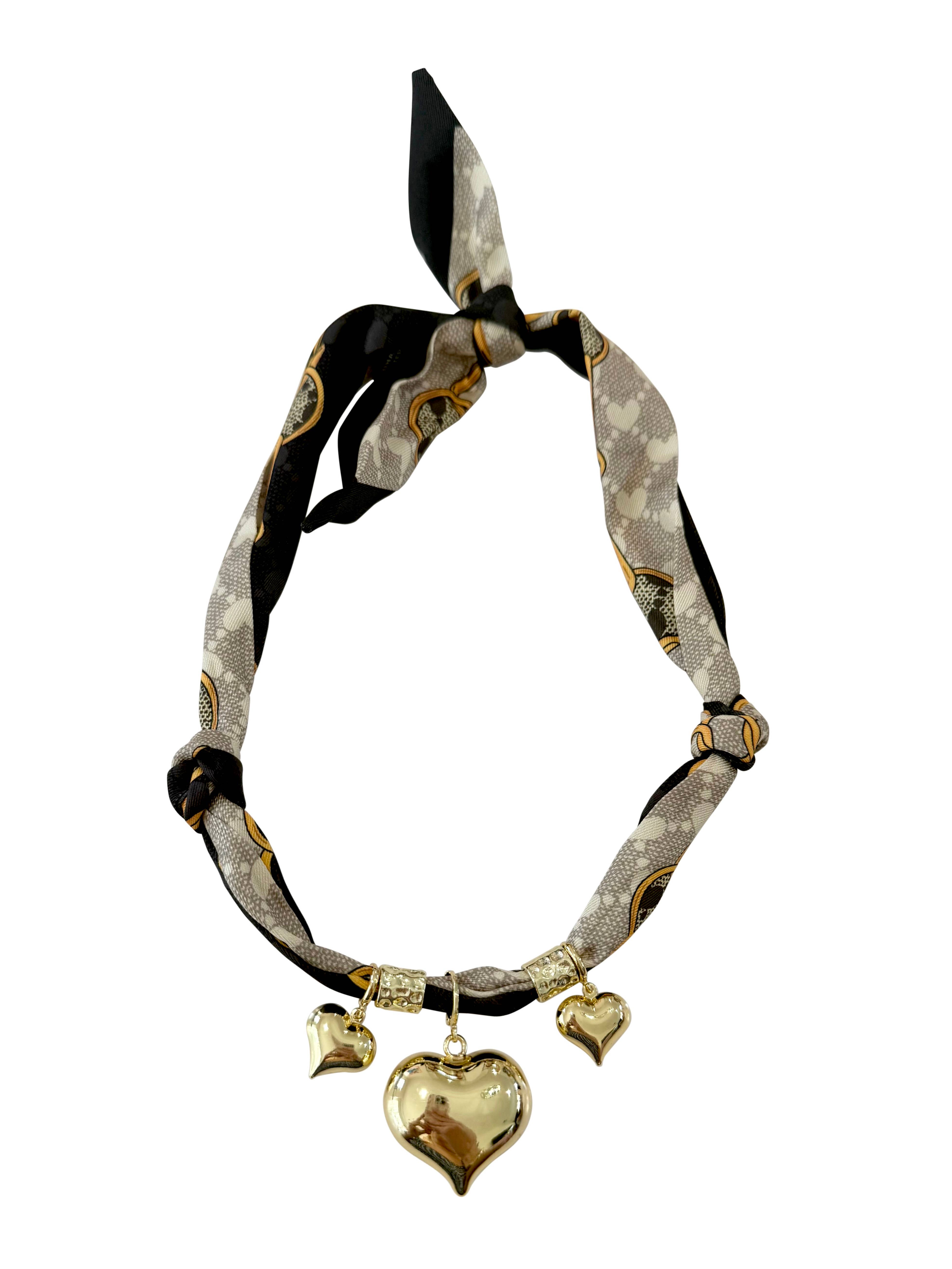 Gemelli – Großhandel Schal – Damen – Terri Multi-Charme-Schal-Halskette0