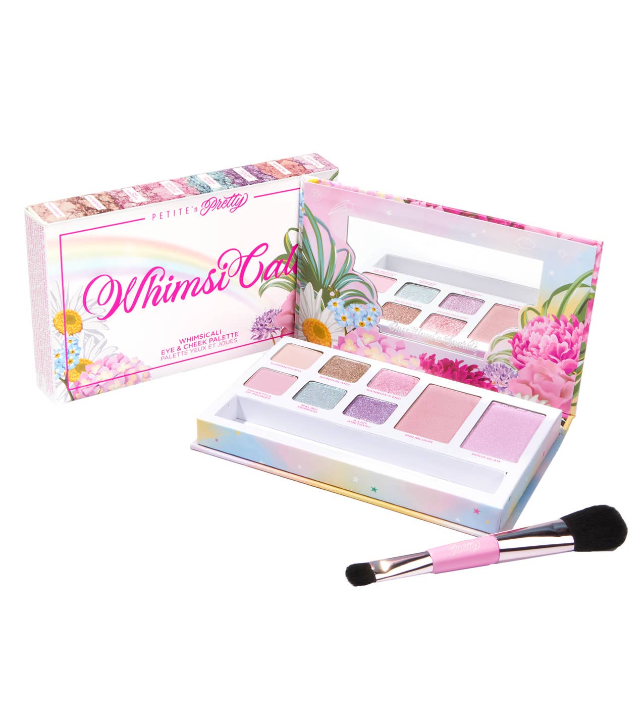 Petite 'n Pretty - Wholesale Face Makeup Palette - WhimsiCali Eyeshadow & Cheek Palette