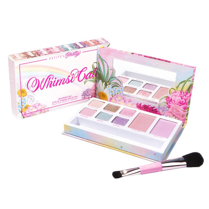 Petite 'n Pretty - Wholesale Face Makeup Palette - WhimsiCali Eyeshadow & Cheek Palette0